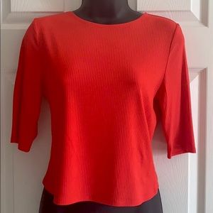 Popsugar elbow sleeves crop top- Size Medium